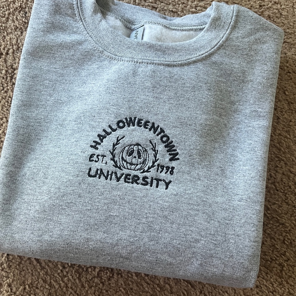 Fall crewneck sweatshirt